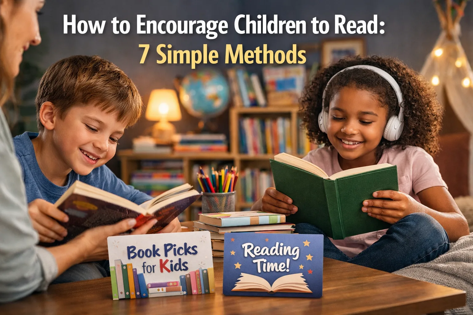 How to Encourage Children to Read: 7 Simple Methods