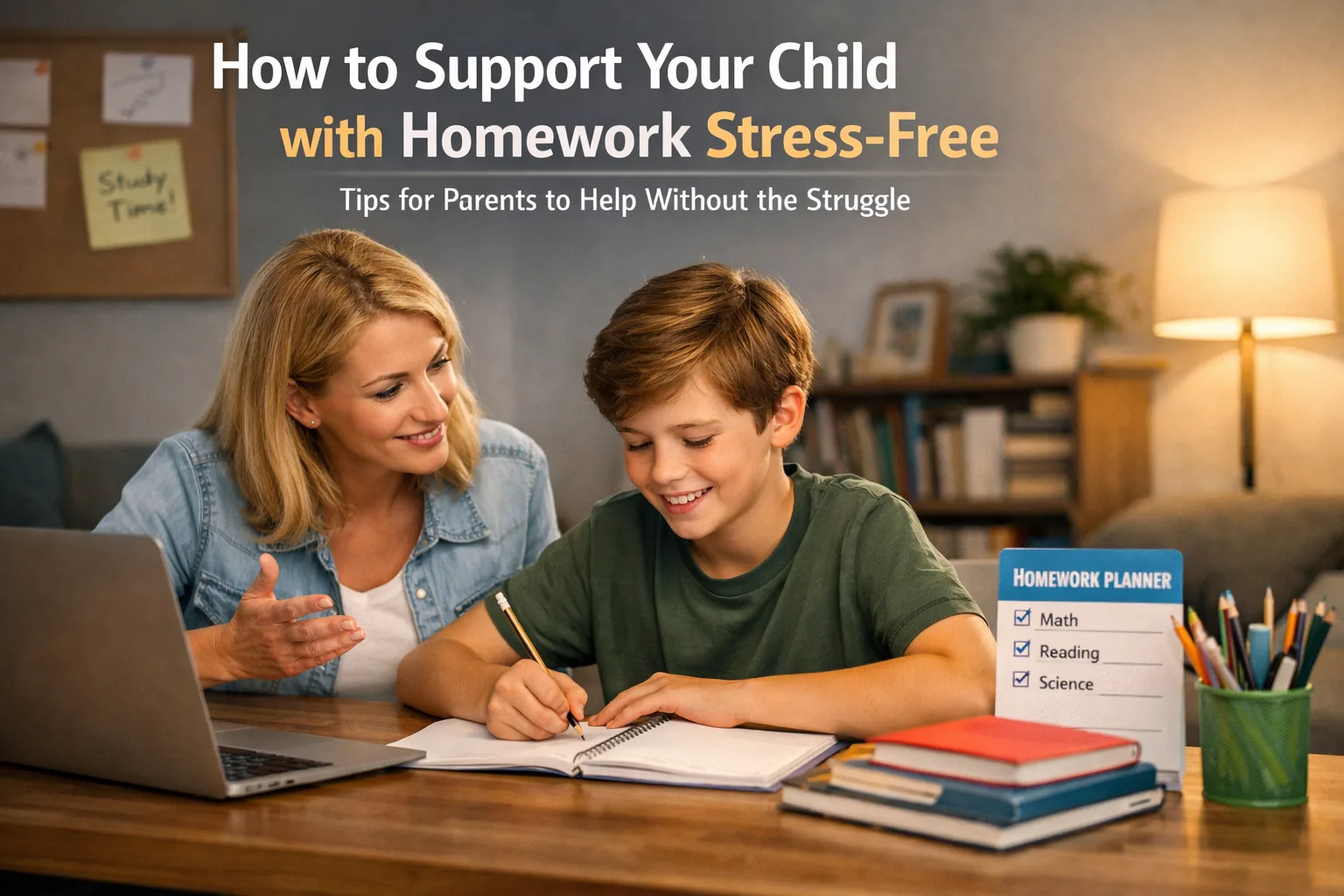 How to Support Your Child with Homework Stress-Free