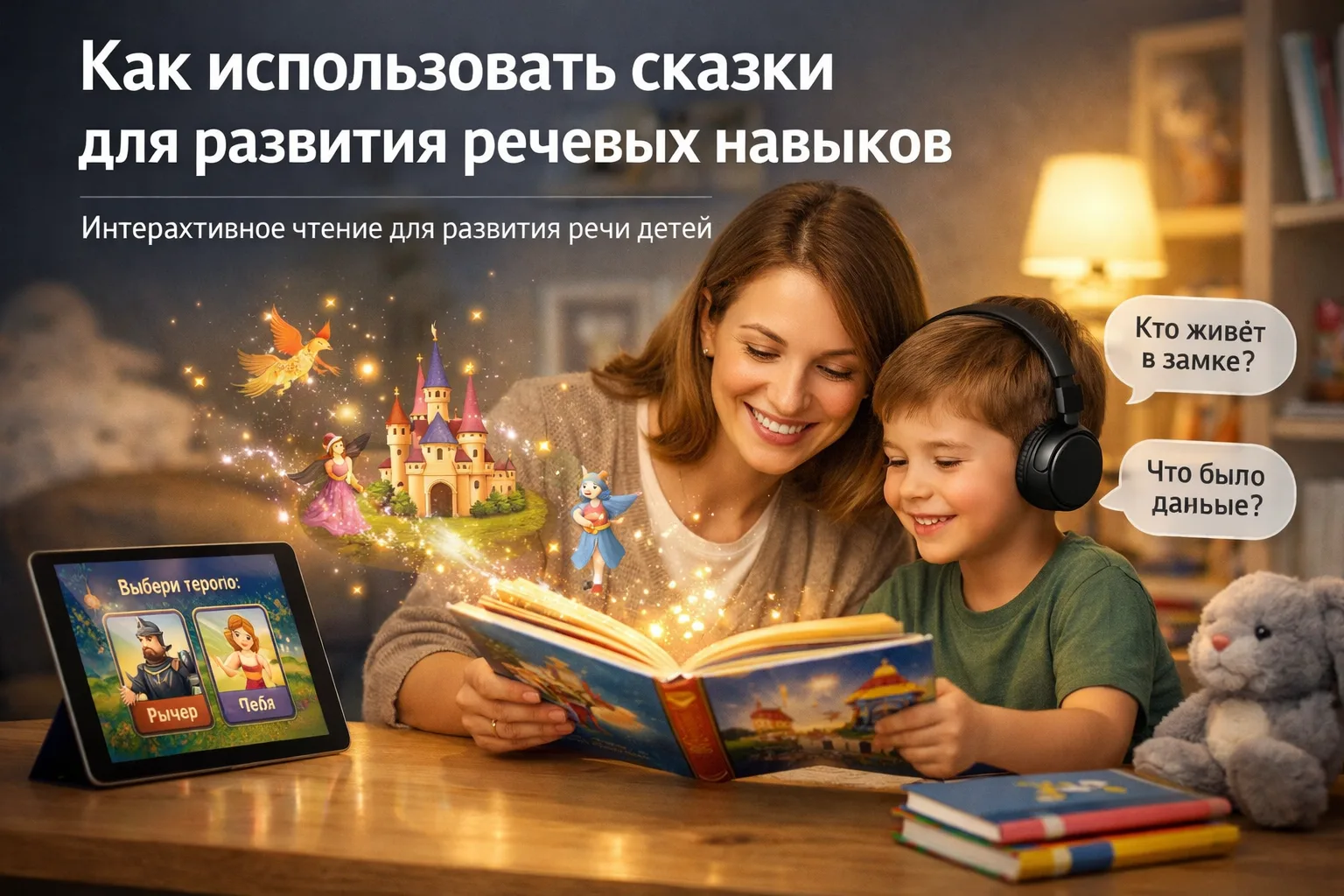 Как использовать сказки для развития речевых навыков
