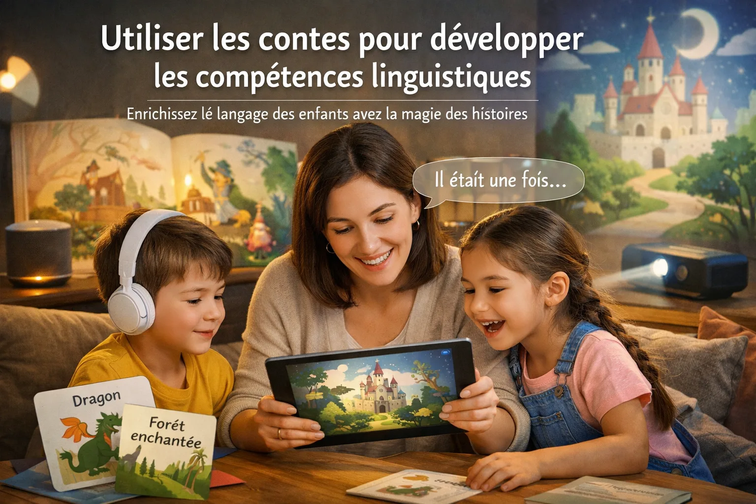 Utiliser les contes pour développer les compétences linguistiques