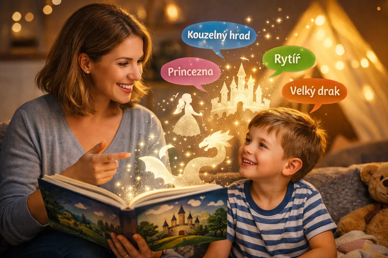 Jak využít pohádky k rozvoji řečových dovedností