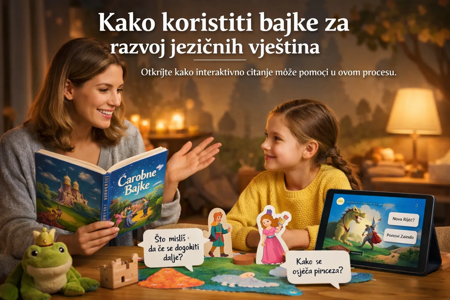 Kako koristiti bajke za razvoj jezičnih vještina