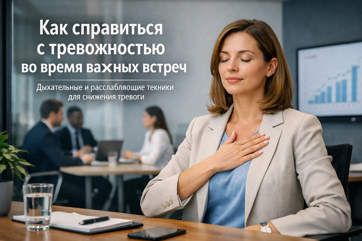 Как справиться с тревожностью во время важных встреч