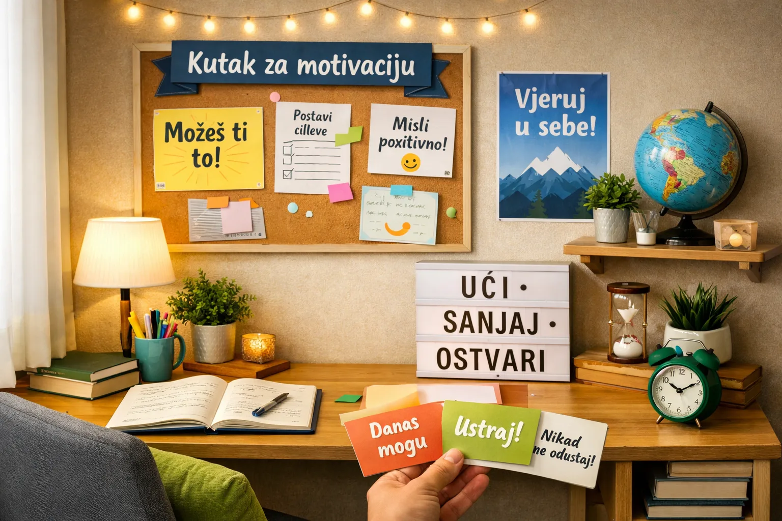 Kako stvoriti motivacijski kutak u učionici