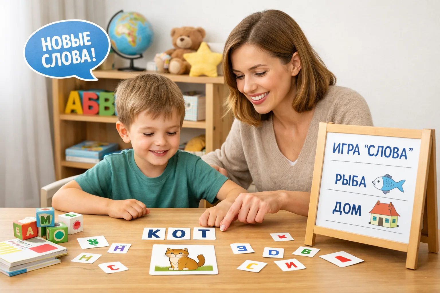 Игры для развития словарного запаса у детей дошкольного возраста