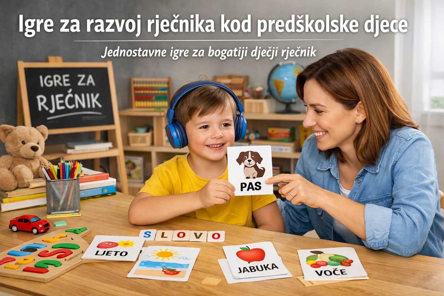 Igre za razvoj rječnika kod predškolske djece