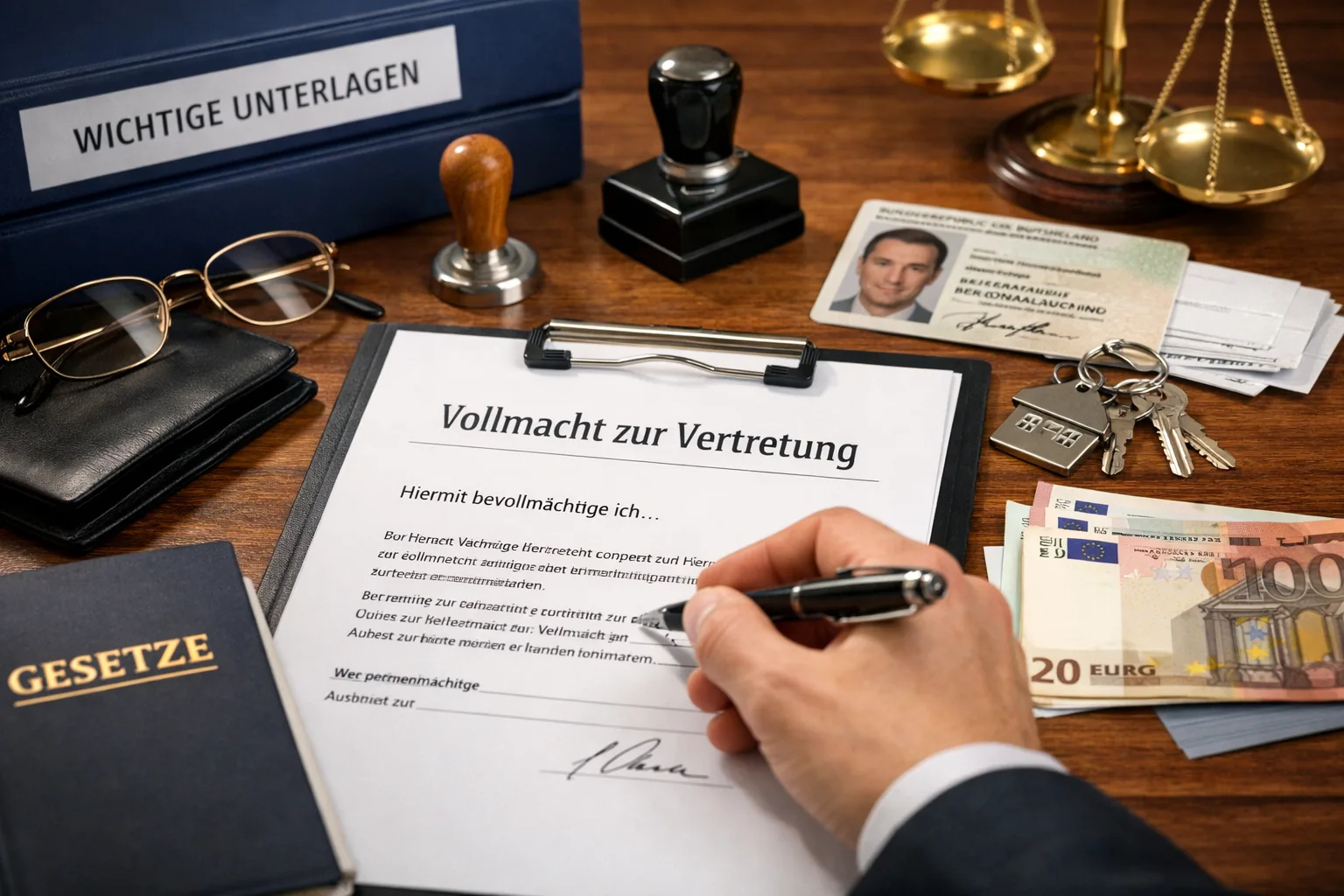 Wie man eine Vollmacht zur Vertretung von Interessen richtig ausstellt