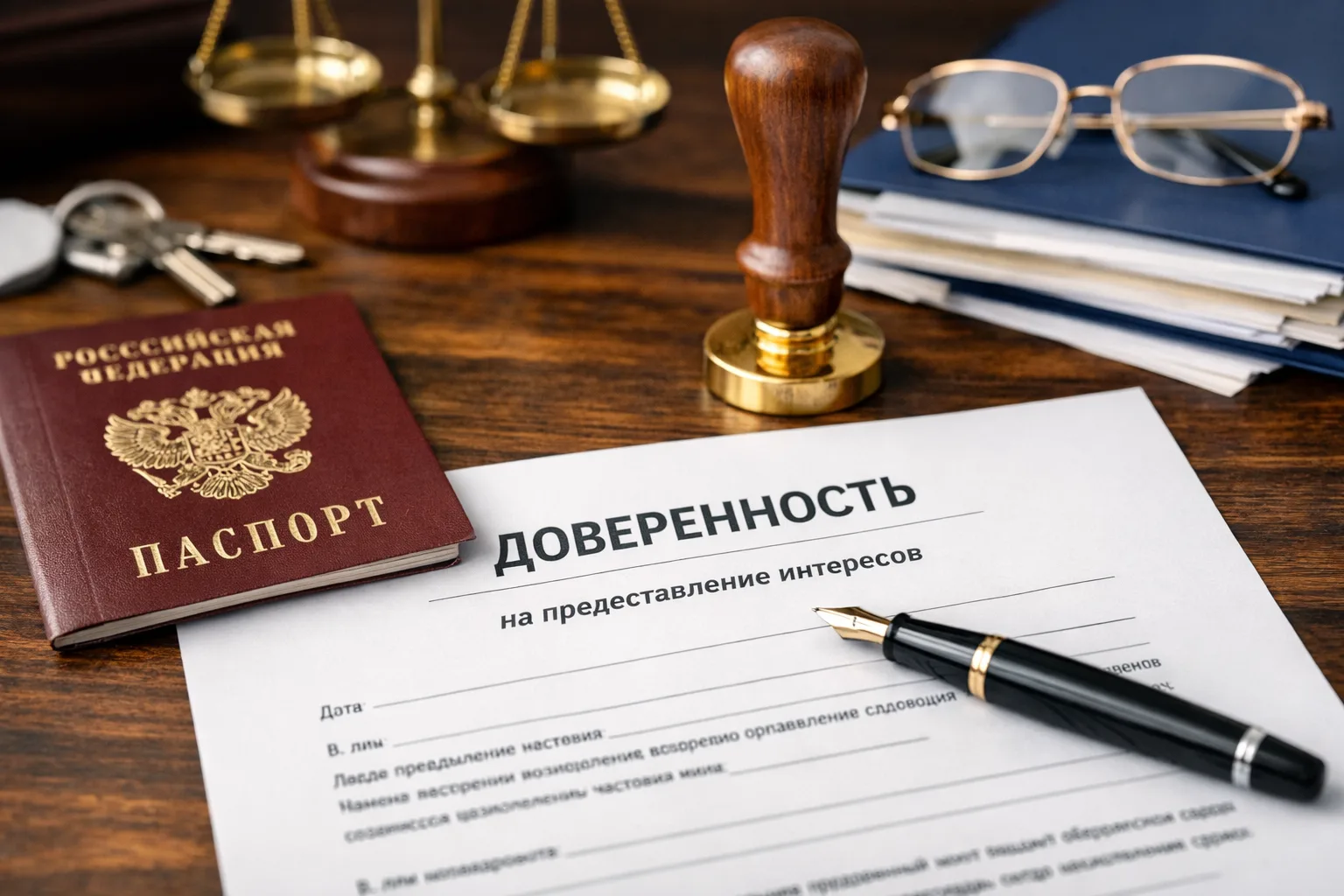 Как правильно оформить доверенность на представление интересов
