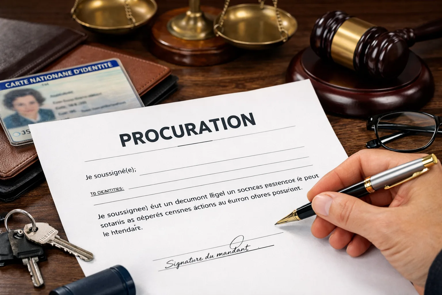 Comment rédiger correctement une procuration pour représenter des intérêts