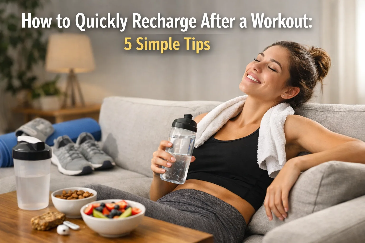 How to Quickly Recharge After a Workout: 5 Simple Tips