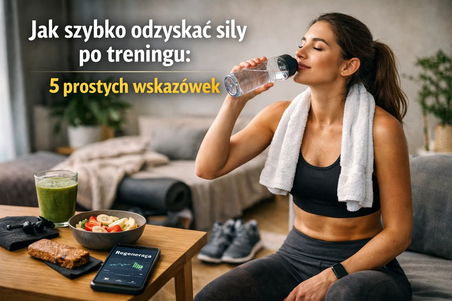 Jak szybko odzyskać siły po treningu: 5 prostych wskazówek
