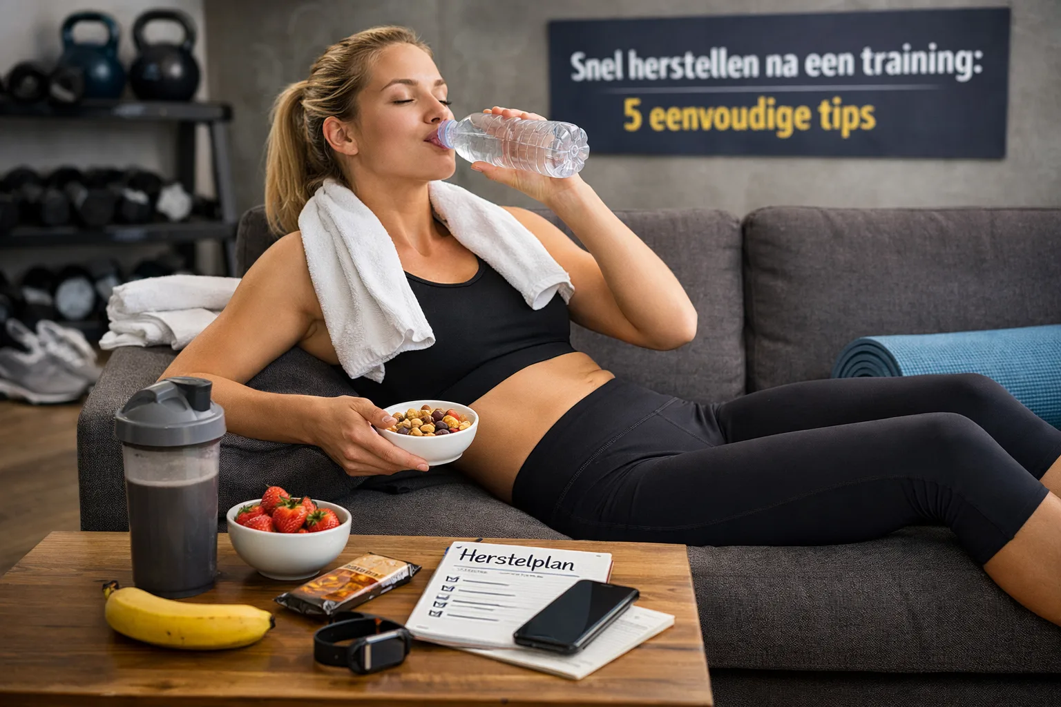 Snel herstellen na een training: 5 eenvoudige tips