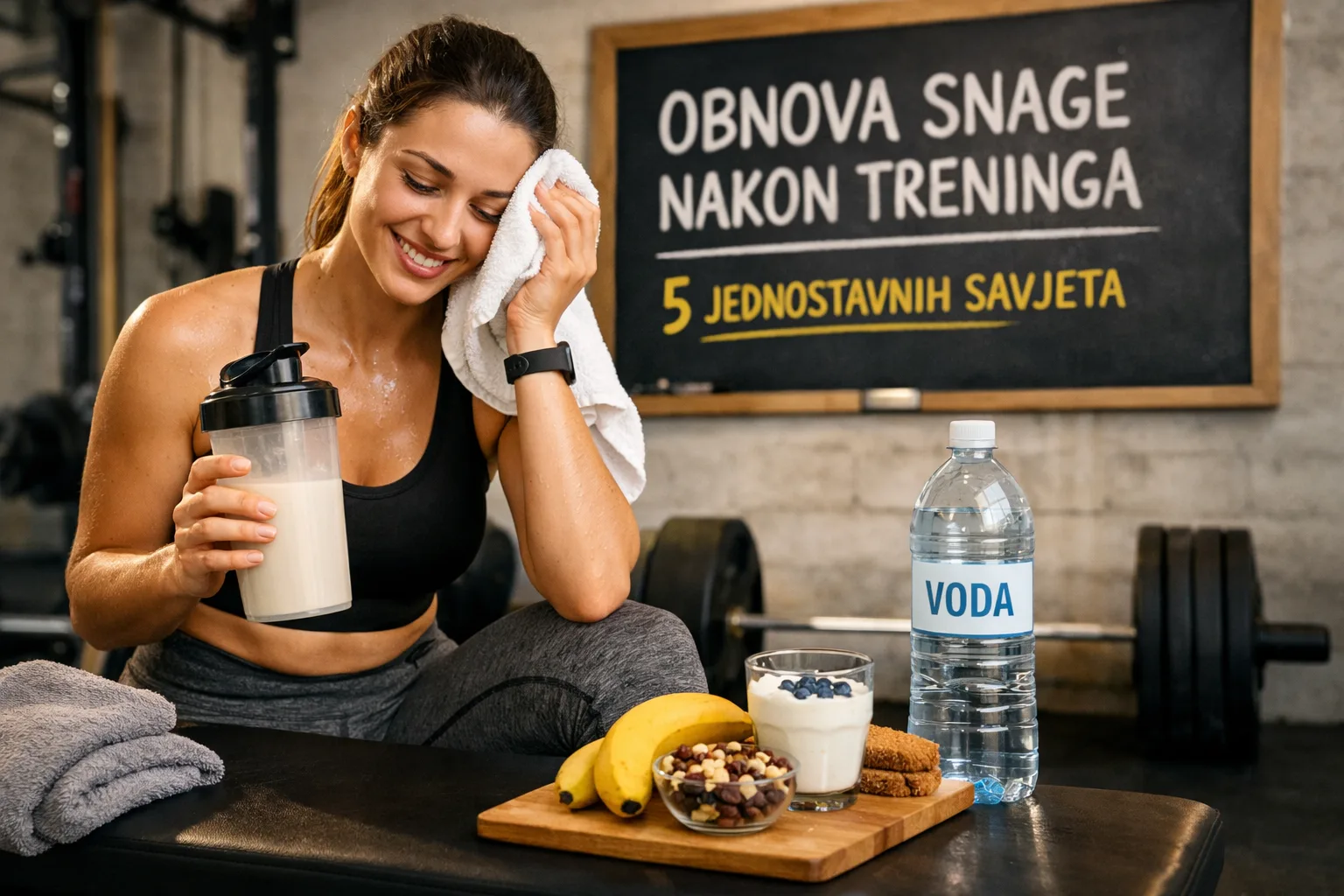 Kako brzo obnoviti snagu nakon treninga: 5 jednostavnih savjeta