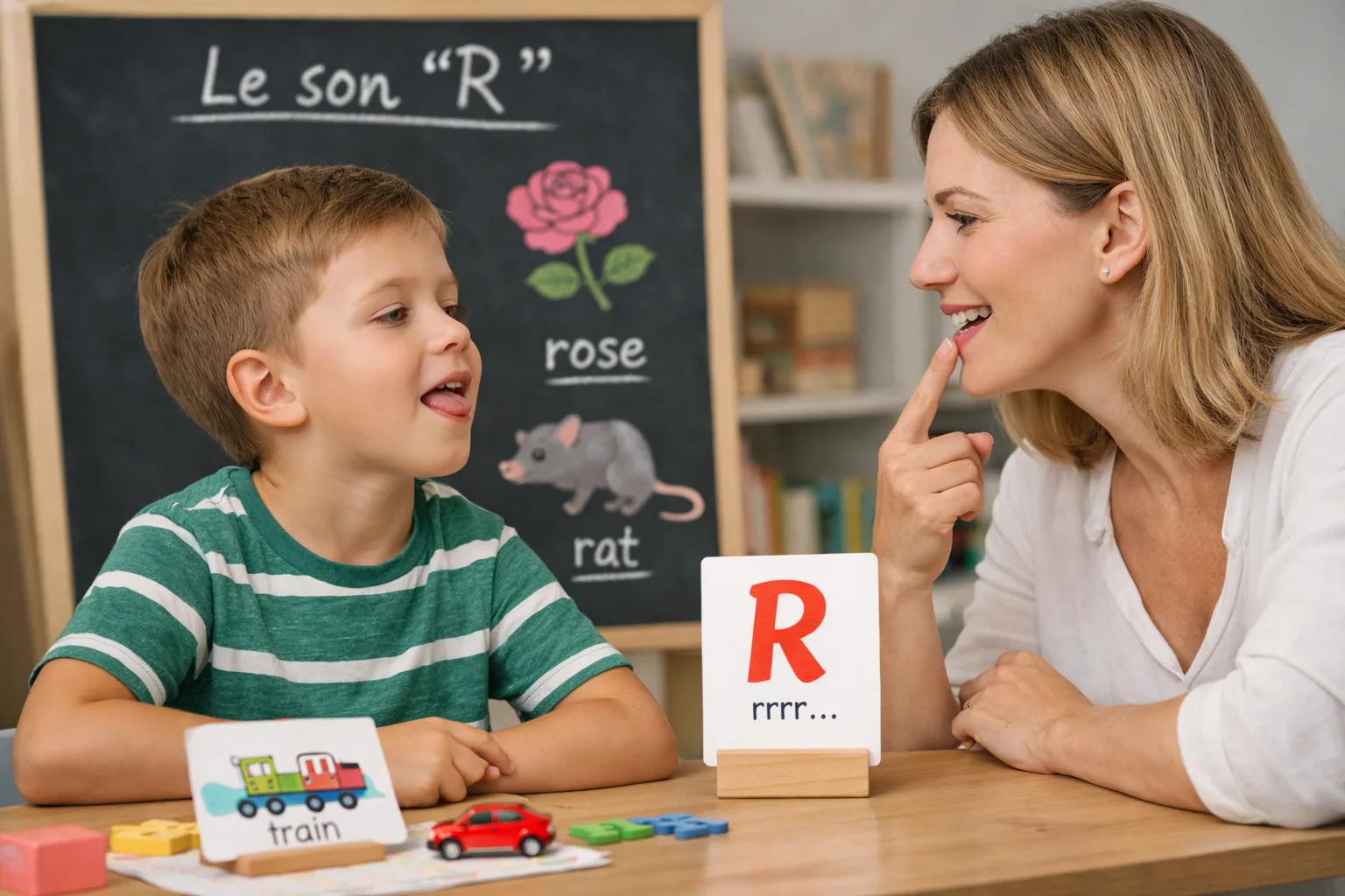 Comment apprendre à votre enfant à prononcer correctement le son 'r