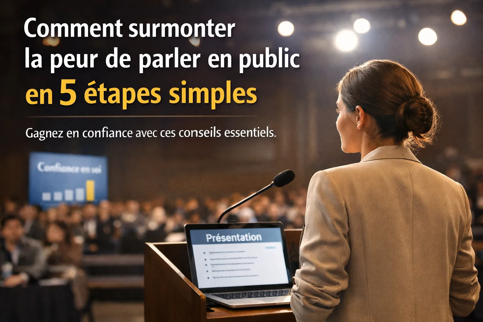 Comment surmonter la peur de parler en public en 5 étapes simples