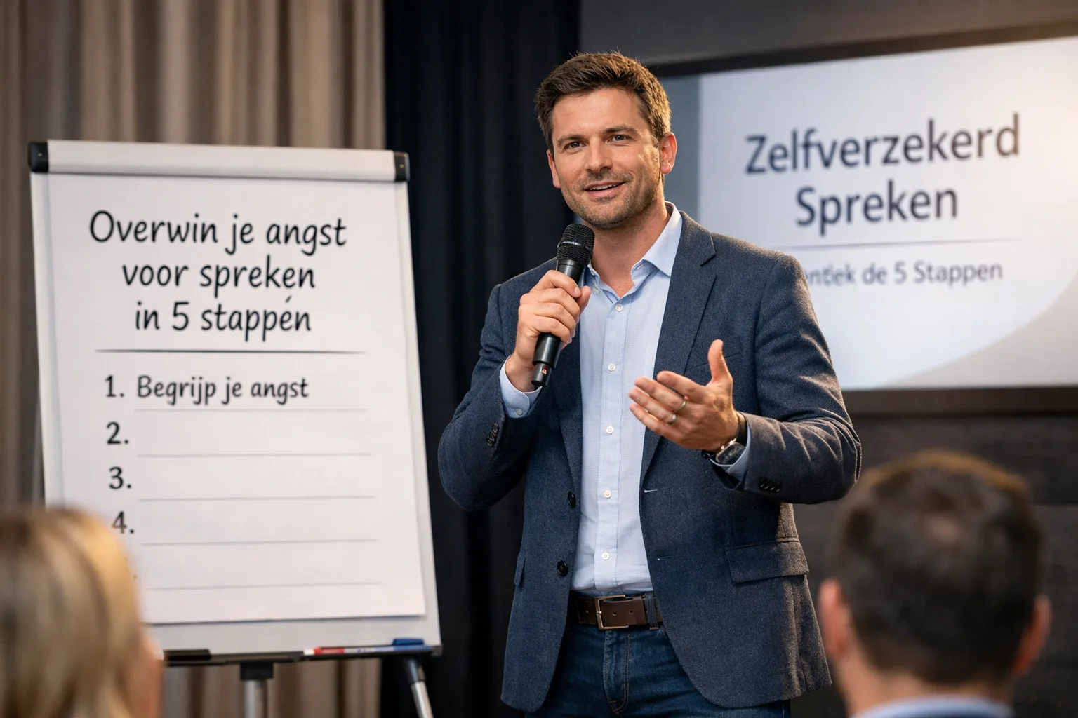 Overwin je angst voor openbare sprekers in 5 eenvoudige stappen