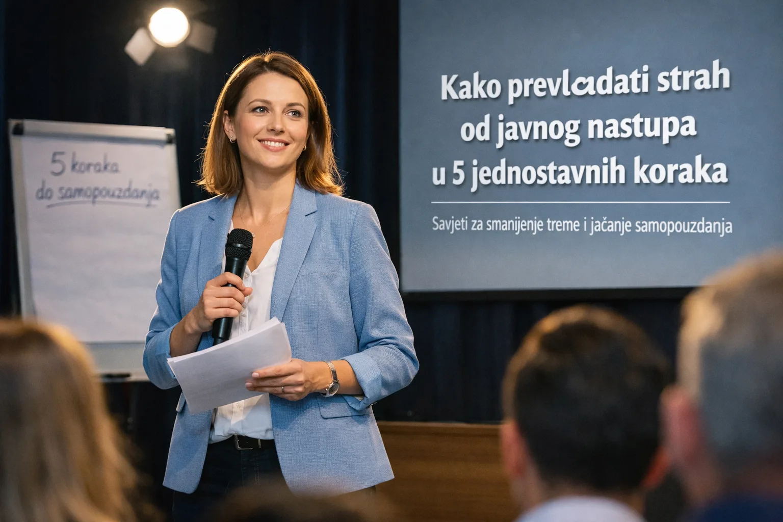 Kako prevladati strah od javnog nastupa u 5 jednostavnih koraka