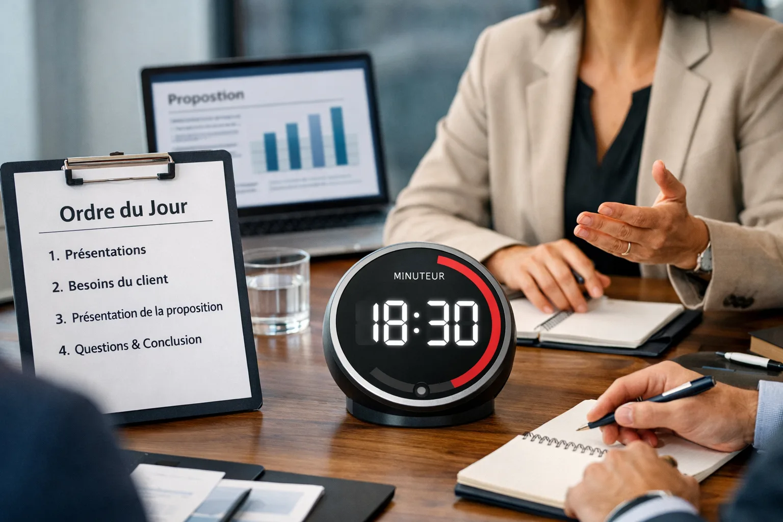 Comment gérer efficacement votre temps lors des réunions avec les clients