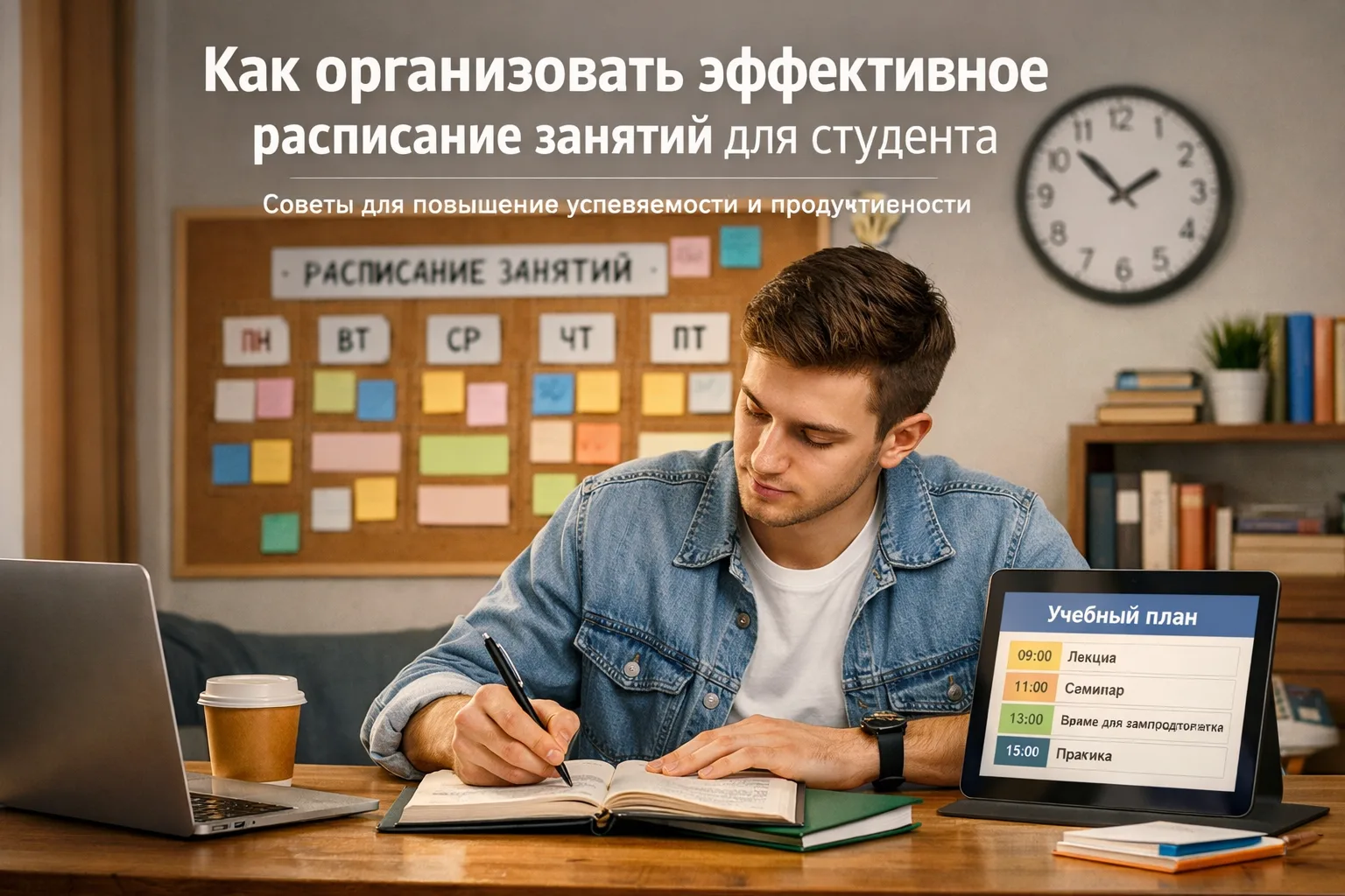 Как организовать эффективное расписание занятий для студента