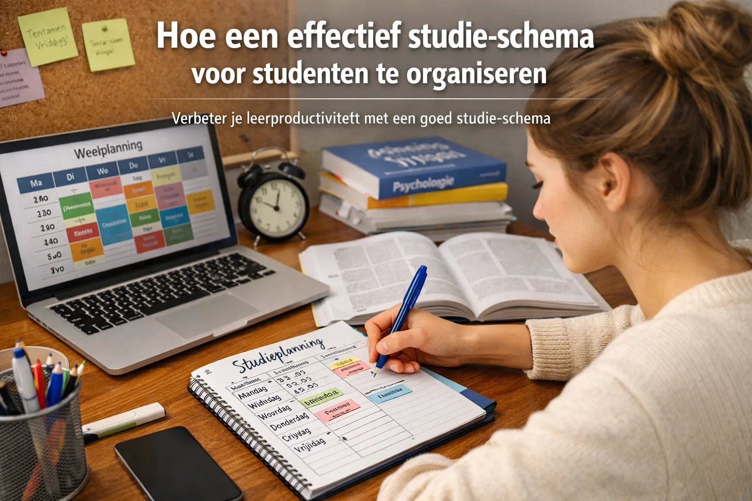 Hoe een effectief studie-schema voor studenten te organiseren