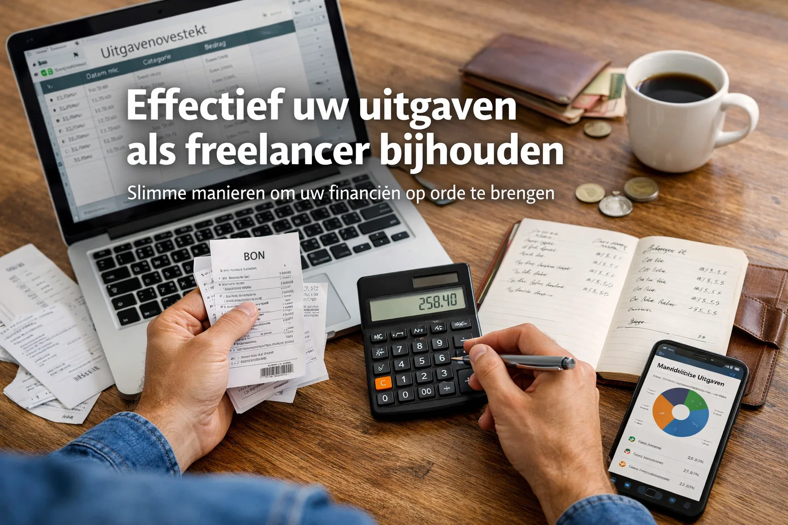 Effectief uw uitgaven als freelancer bijhouden