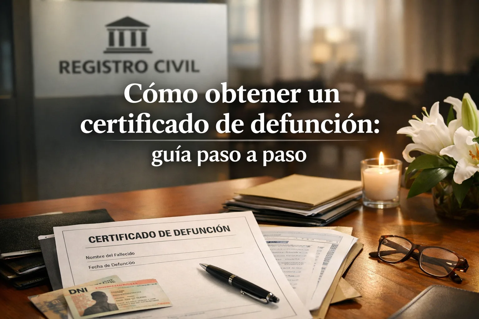 Cómo obtener un certificado de defunción: guía paso a paso