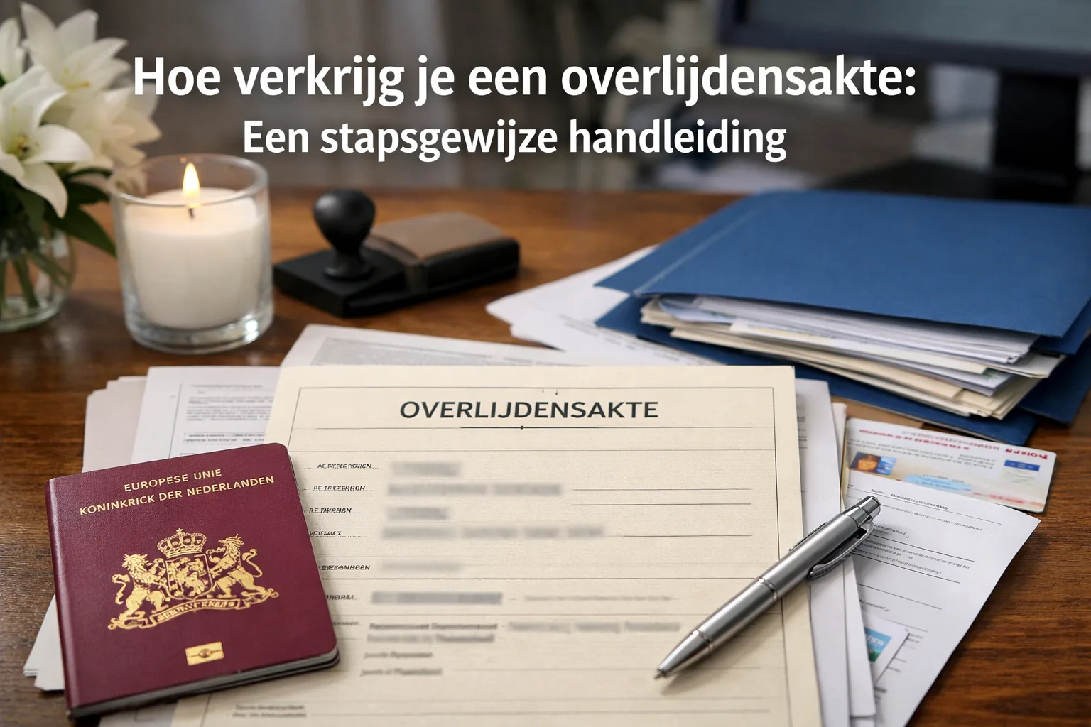 Hoe verkrijg je een overlijdensakte: een stapsgewijze handleiding