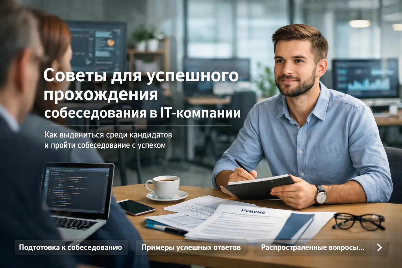 Советы для успешного прохождения собеседования в IT-компании