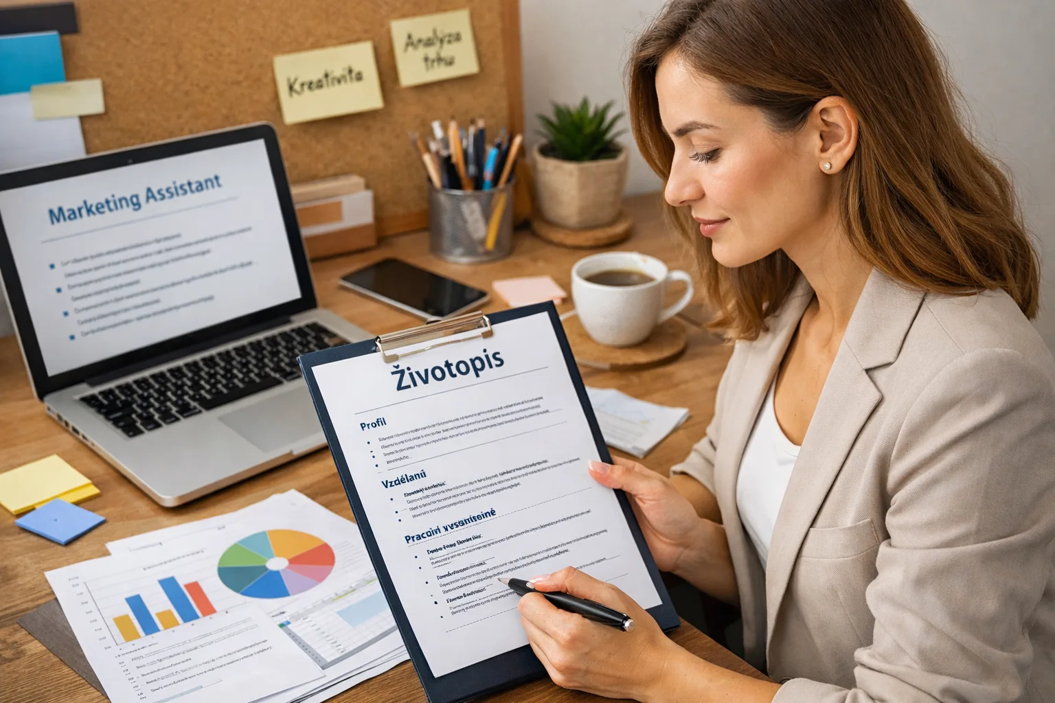 Jak napsat životopis pro zahájení kariéry v marketingu