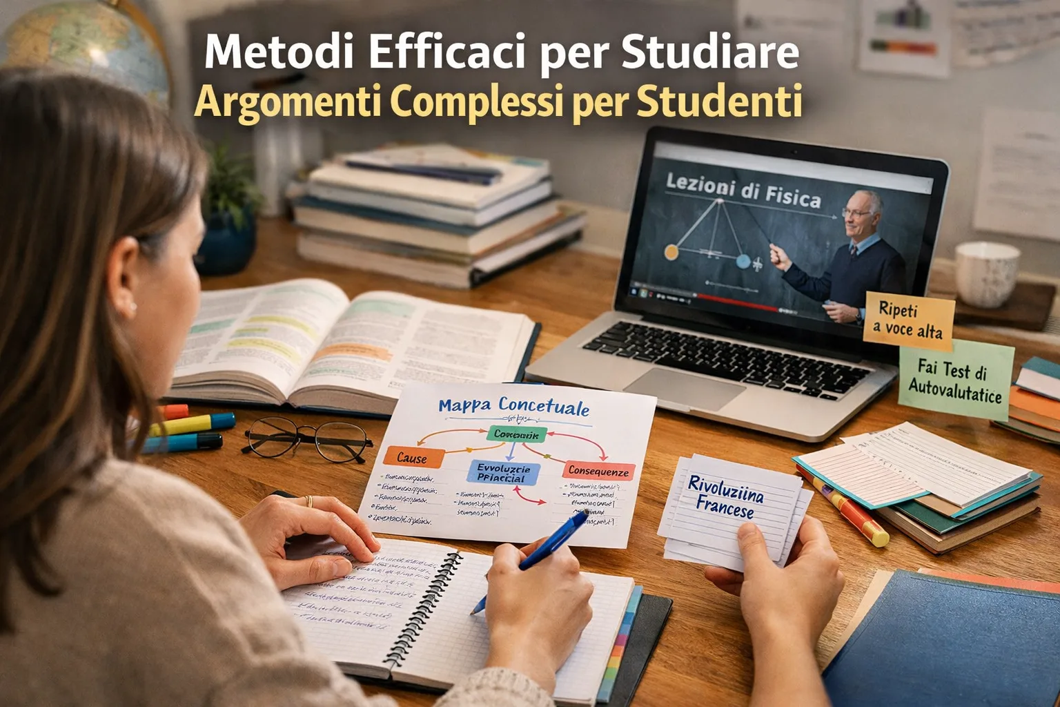 Metodi Efficaci per Studiare Argomenti Complessi per Studenti