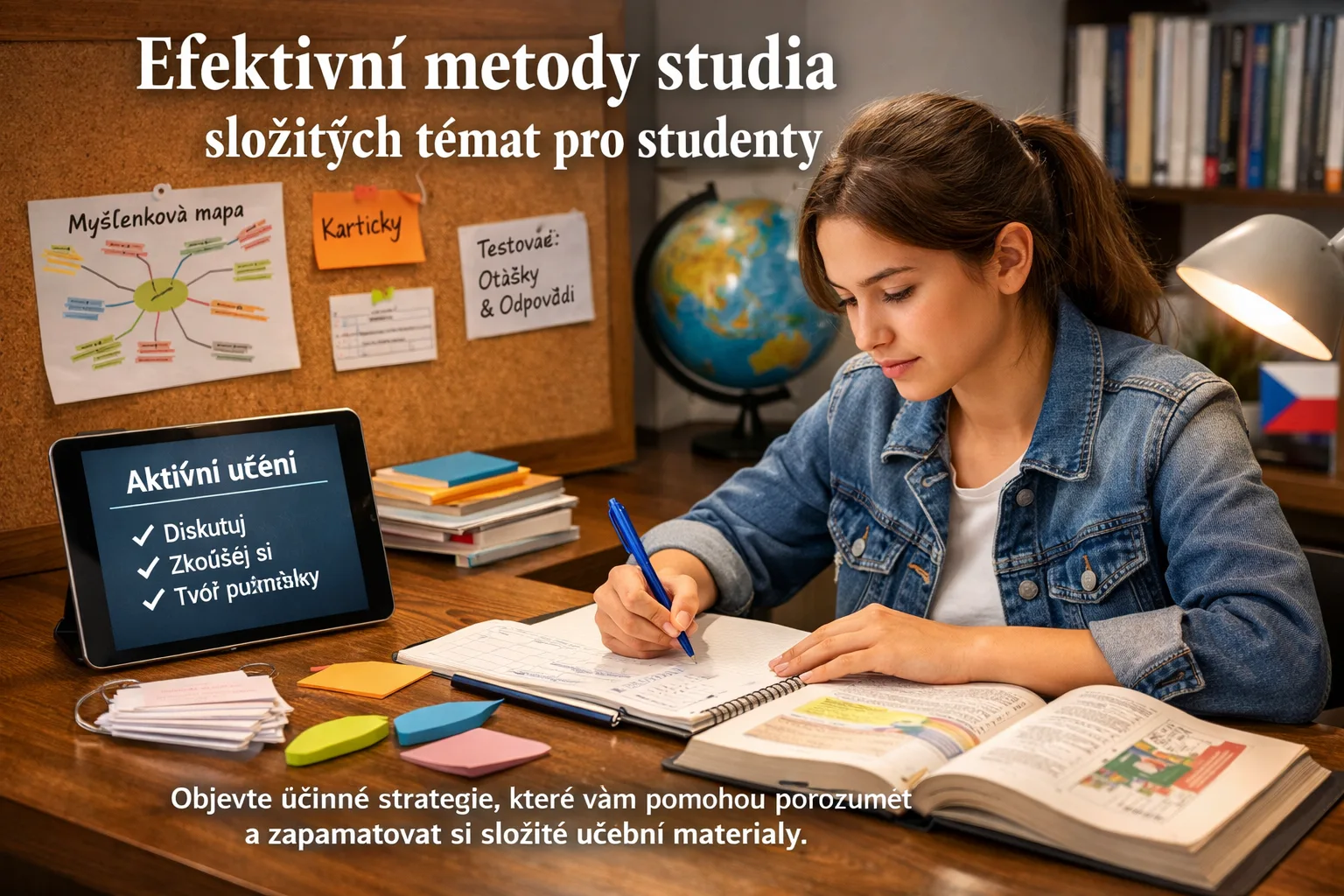 Efektivní metody studia složitých témat pro studenty