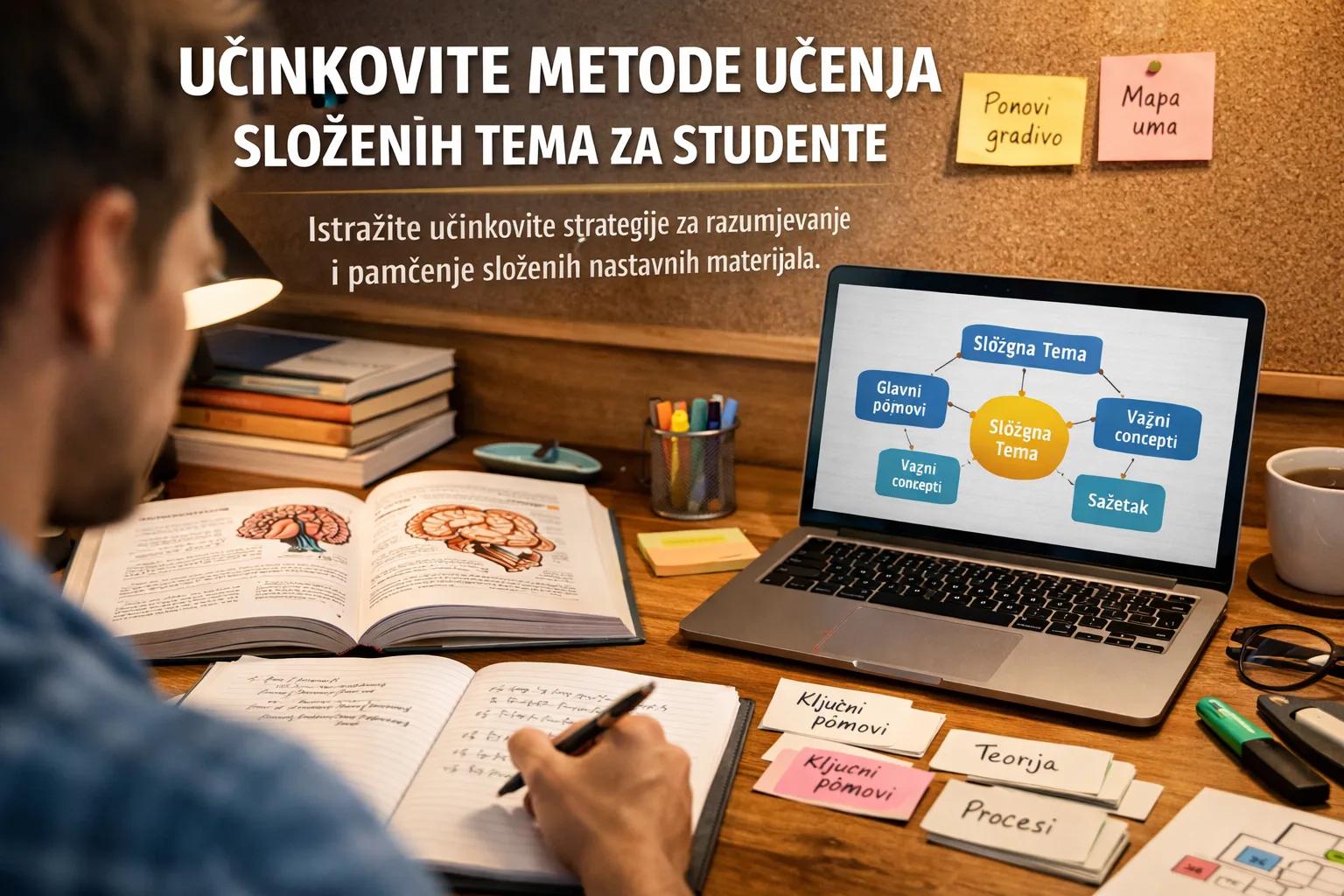 Učinkovite metode učenja složenih tema za studente